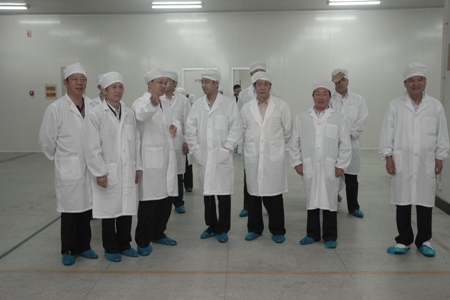 全國政協(xié)第二批信息聯(lián)系點領(lǐng)導(dǎo)到集團(tuán)公司參觀指導(dǎo)