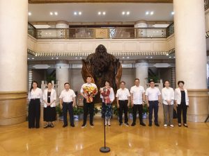 仁和集團2025年上半年井岡山工作總結交流會歡送儀式順利舉行