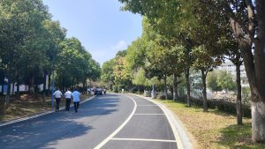 仁和863科技園道路換“新裝”